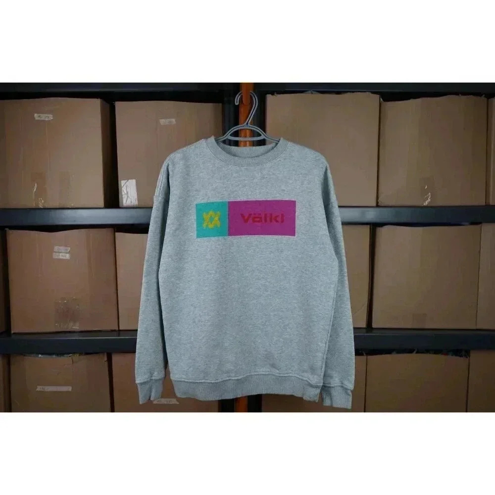Crewneck Sweatshirt Grey Volkl Men's S #485